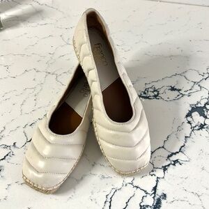 Franco Sarto Kiya Espadrille Flats, Excellent Condition, 6.5B